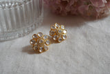 Mossainite studs earring (1-4082)(R)(preorder)