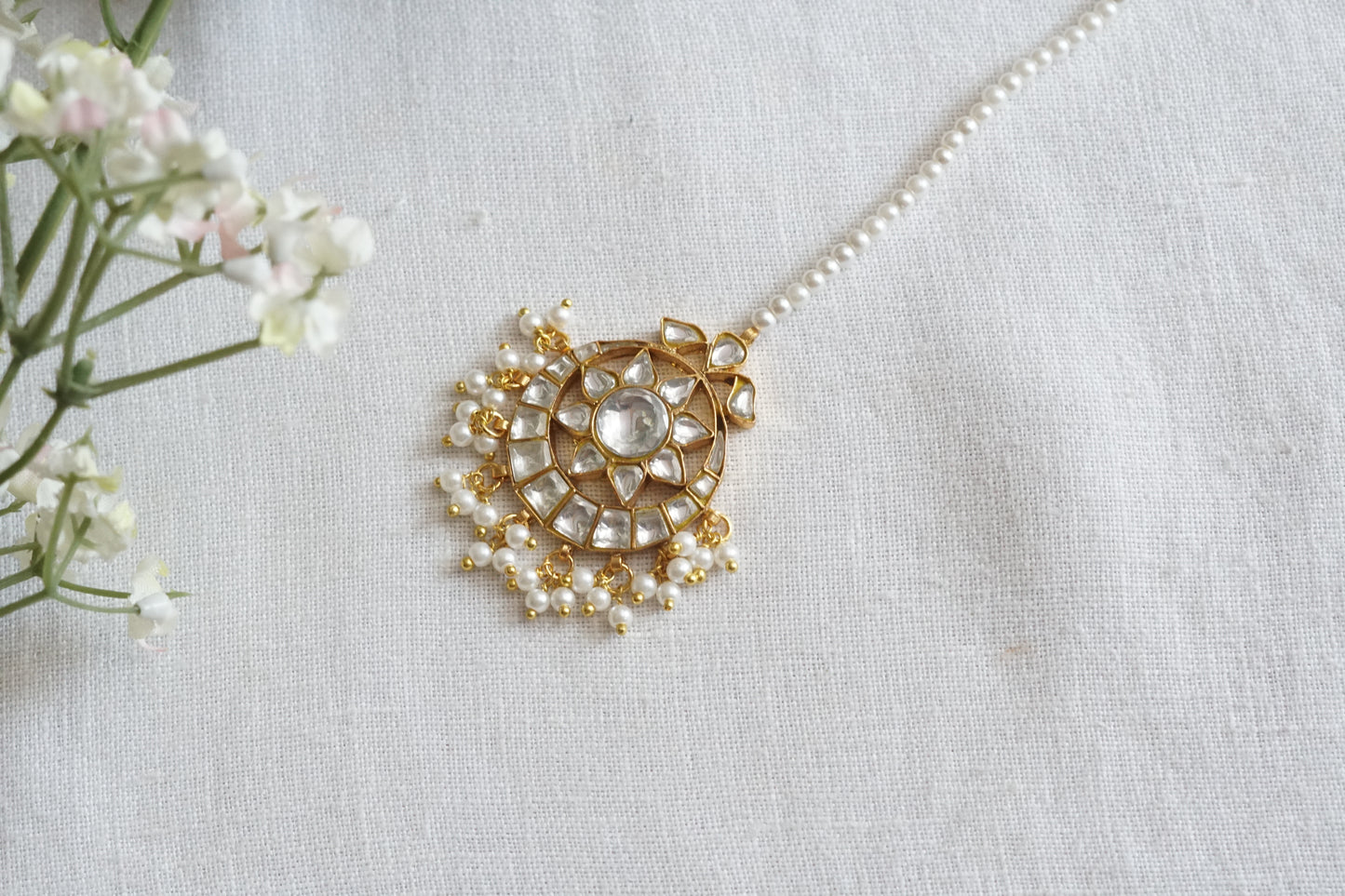 Kundan Maangtika (5-1714)(R) - JEWELSTYLE