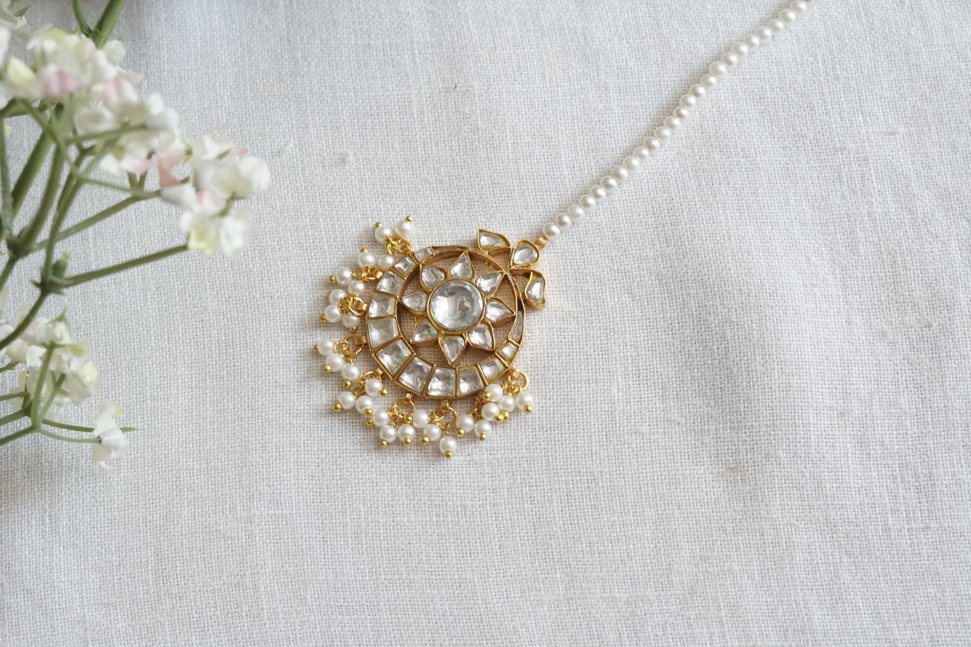 Kundan Maangtika (5-1714)(R) - JEWELSTYLE