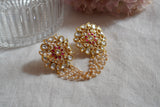 Kundan Double finger Ring (6-269)(R)