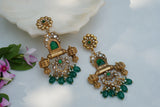 Kundan Earring (1-4388)(R)(clearance sale piece)