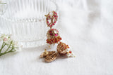 Pink Jhumki (1-4688)(B)