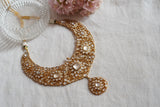 Kundan Necklace    (4-7778) (R)(preorder)