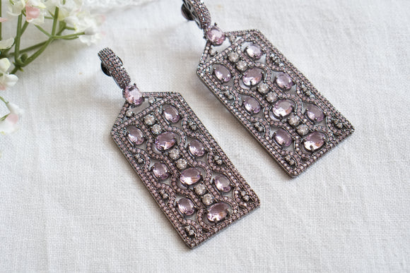 Light Pink Earrings (1-4687)(B)