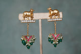 Kundan Earring (1-4382)(R)