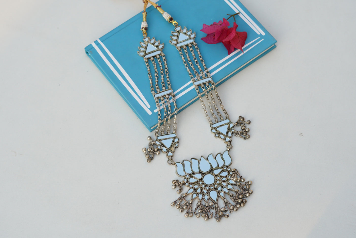 Oxidised pendant necklace (4-6501)(OFFER PIECE) - JEWELSTYLE