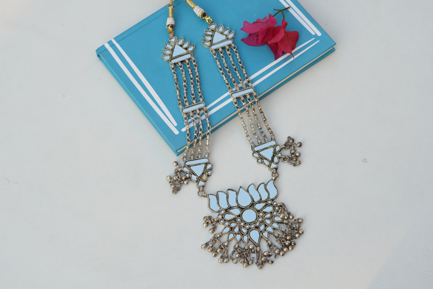 Oxidised pendant necklace (4-6501)(OFFER PIECE) - JEWELSTYLE