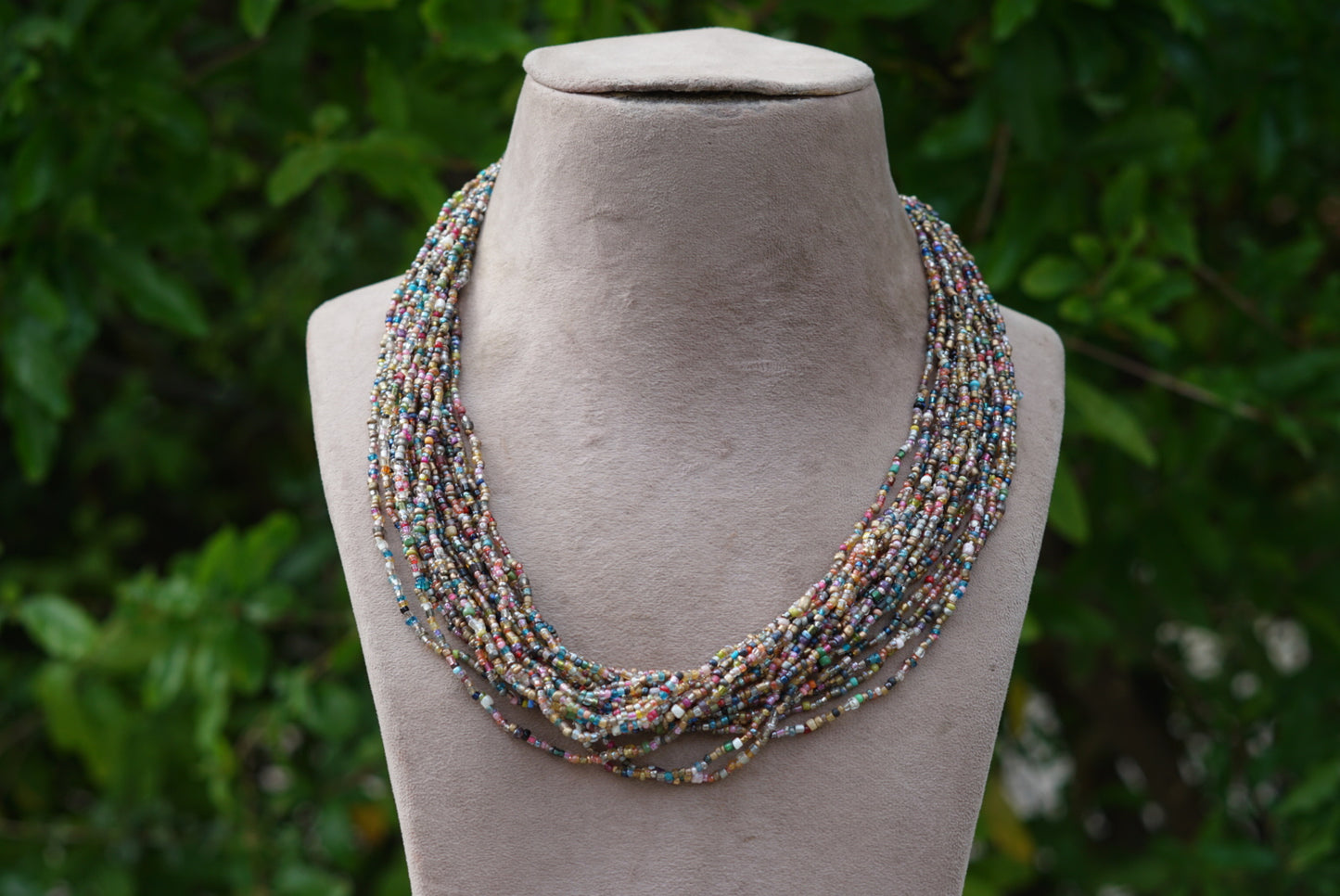 BEADS NECKLACE (4-6368)(F) - JEWELSTYLE