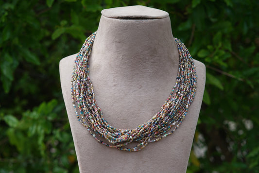 BEADS NECKLACE (4-6368)(F) - JEWELSTYLE
