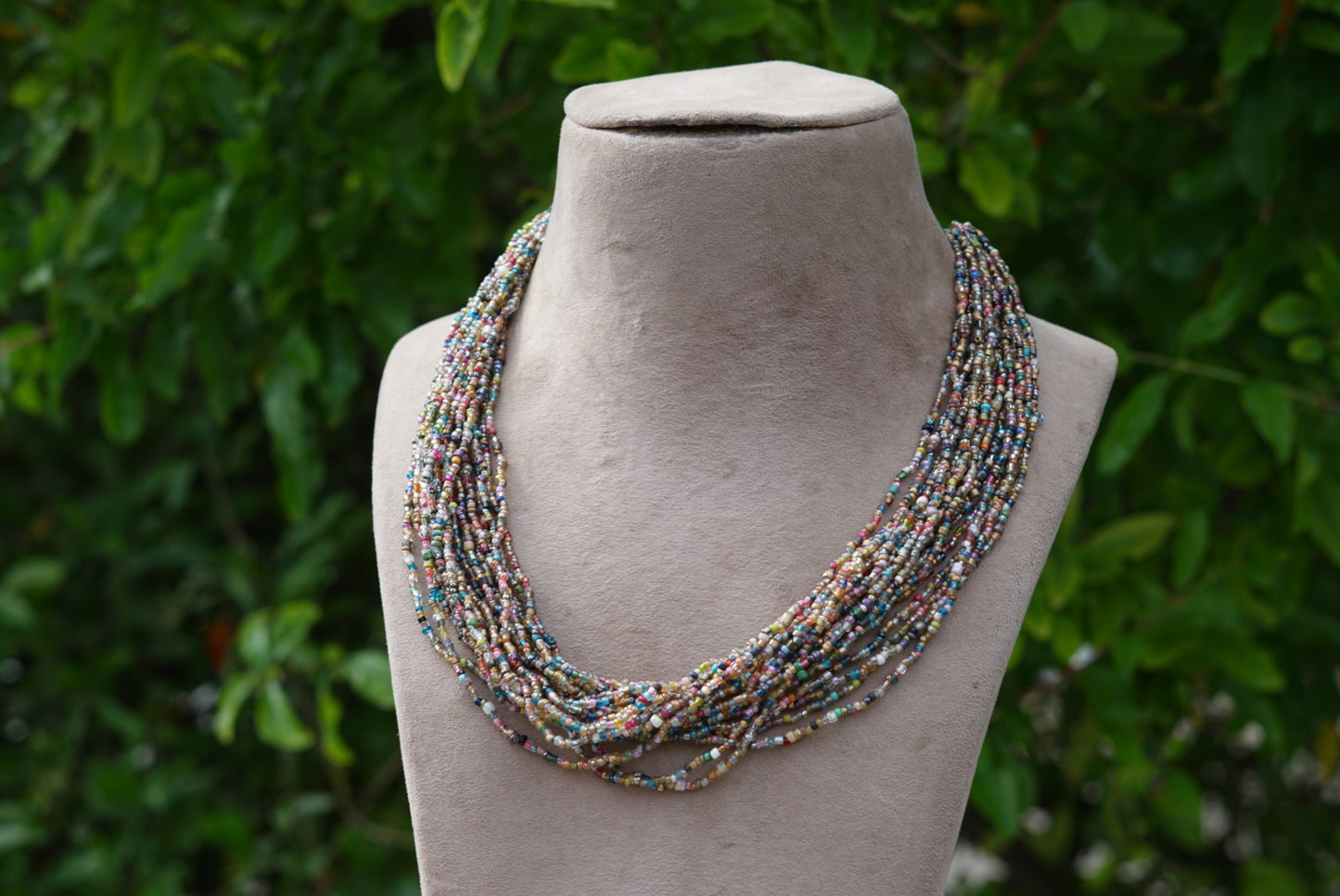 BEADS NECKLACE (4-6368)(F) - JEWELSTYLE