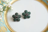 AD Flower Earring (1-4824)(B) - JEWELSTYLE