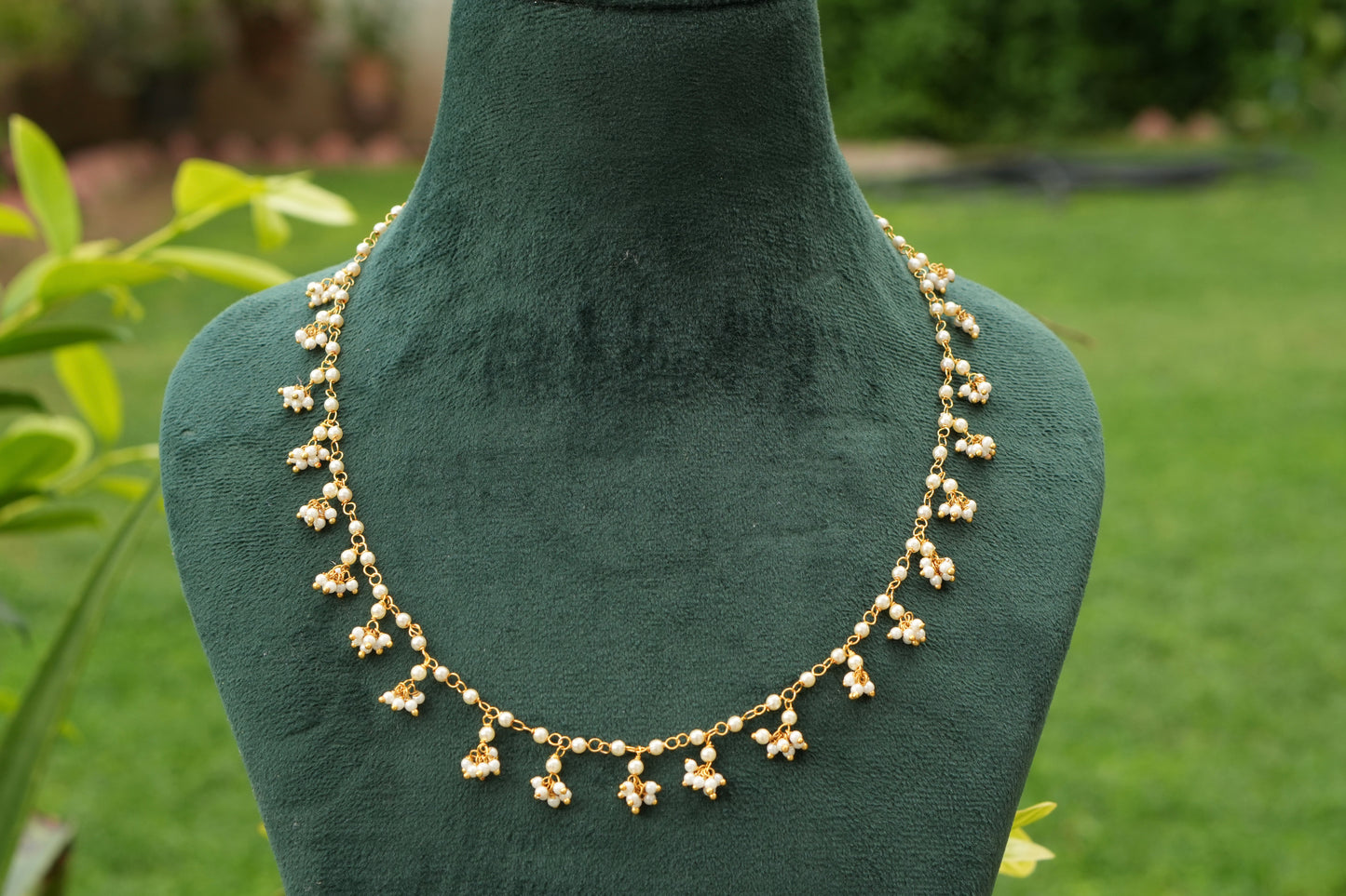 Pearl Necklace  (4-9006)(N) - JEWELSTYLE