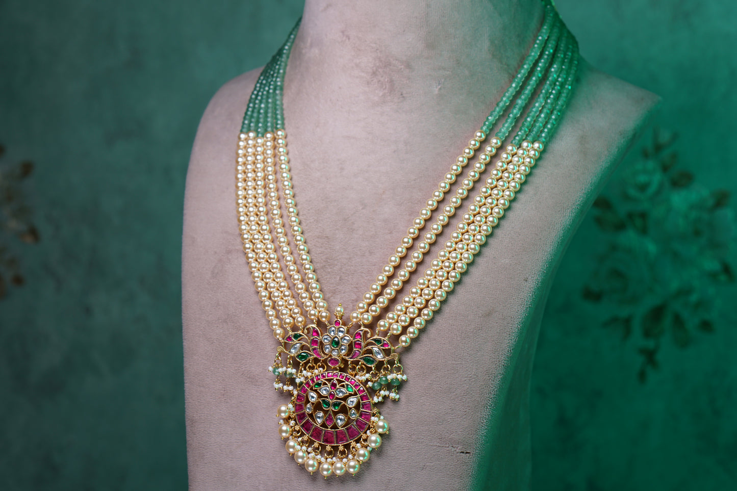 Kundan Necklace (4-8017)(K)(Preorder)