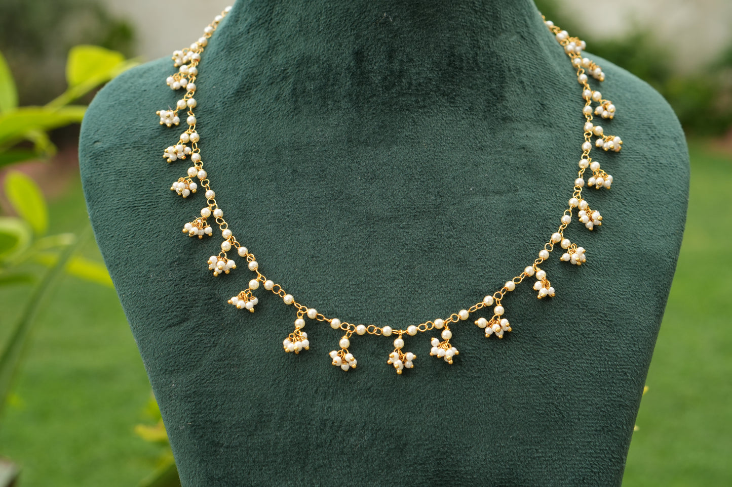 Pearl Necklace  (4-9006)(N) - JEWELSTYLE