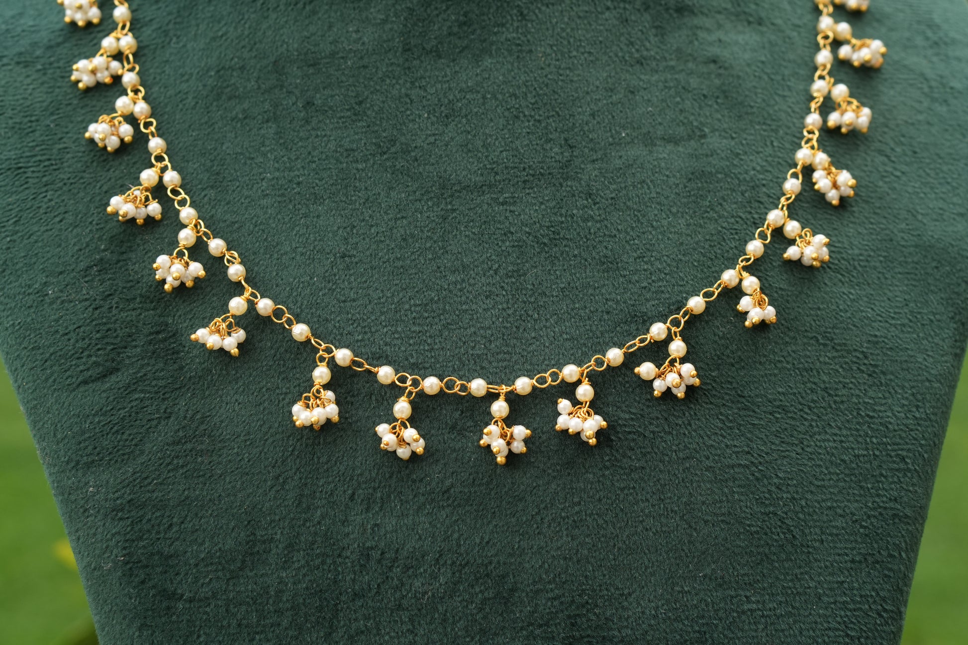 Pearl Necklace  (4-9006)(N) - JEWELSTYLE