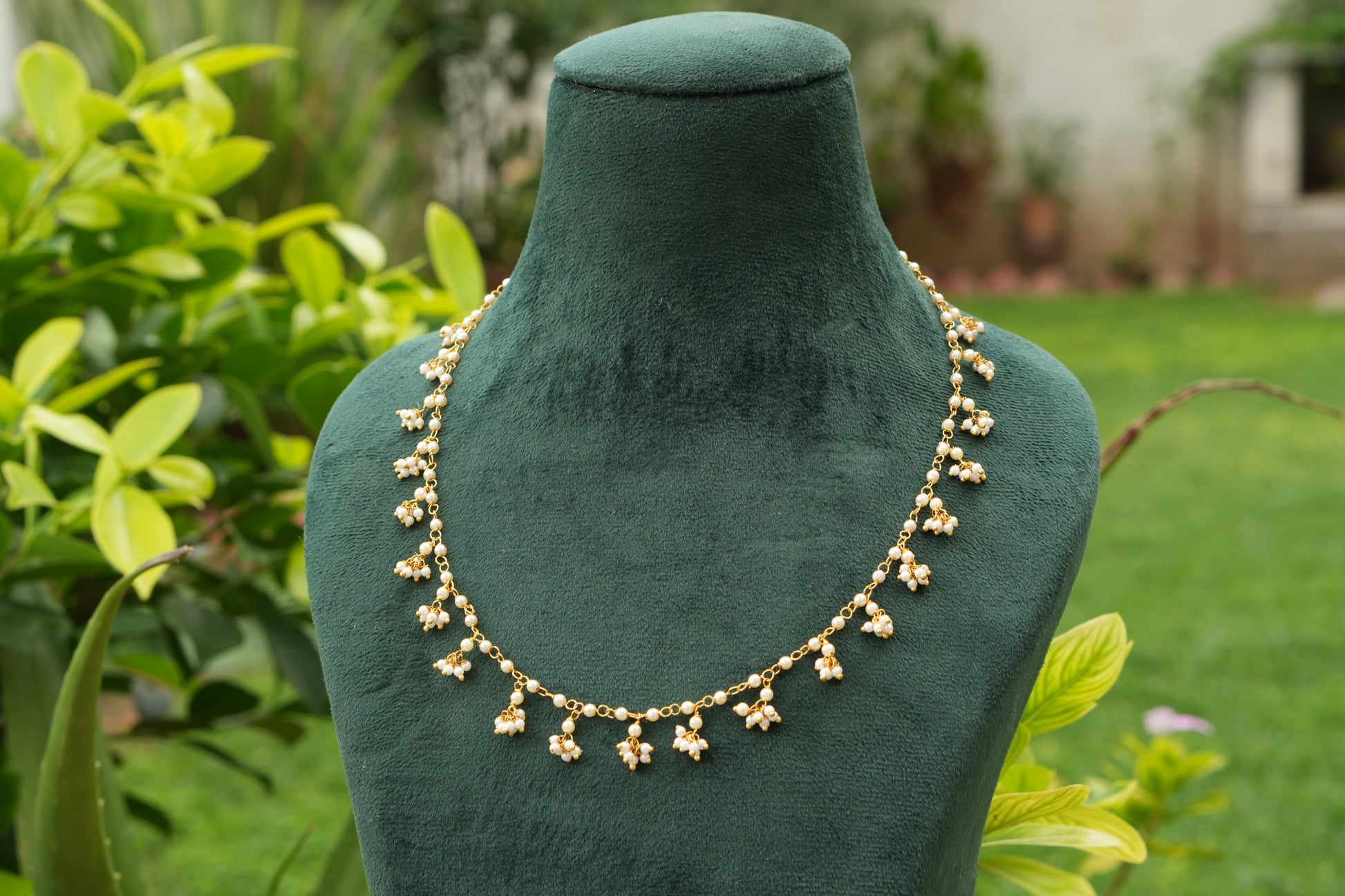 Pearl Necklace  (4-9006)(N) - JEWELSTYLE