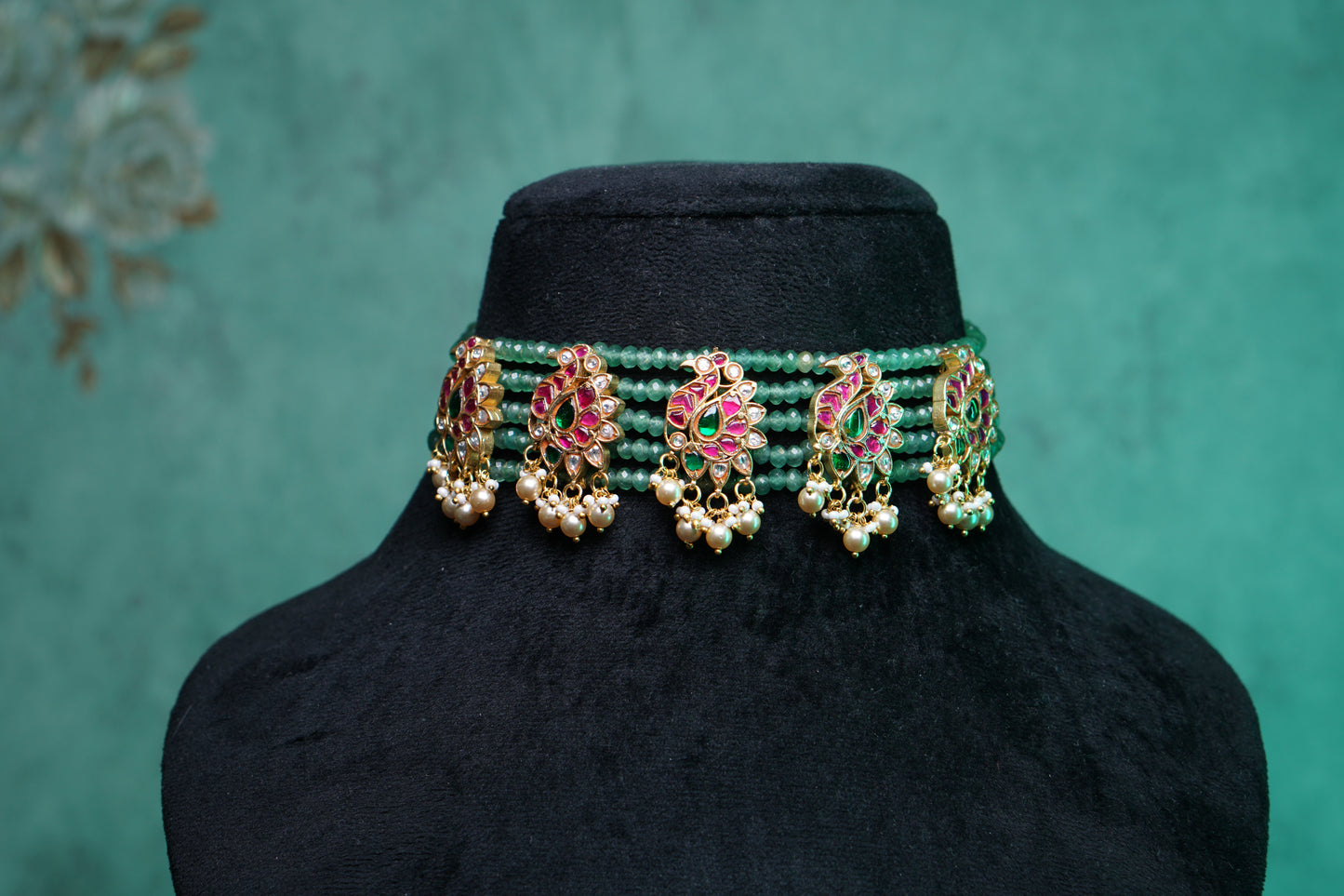 Kundan Choker (4-8021)(K)(Preorder) - JEWELSTYLE