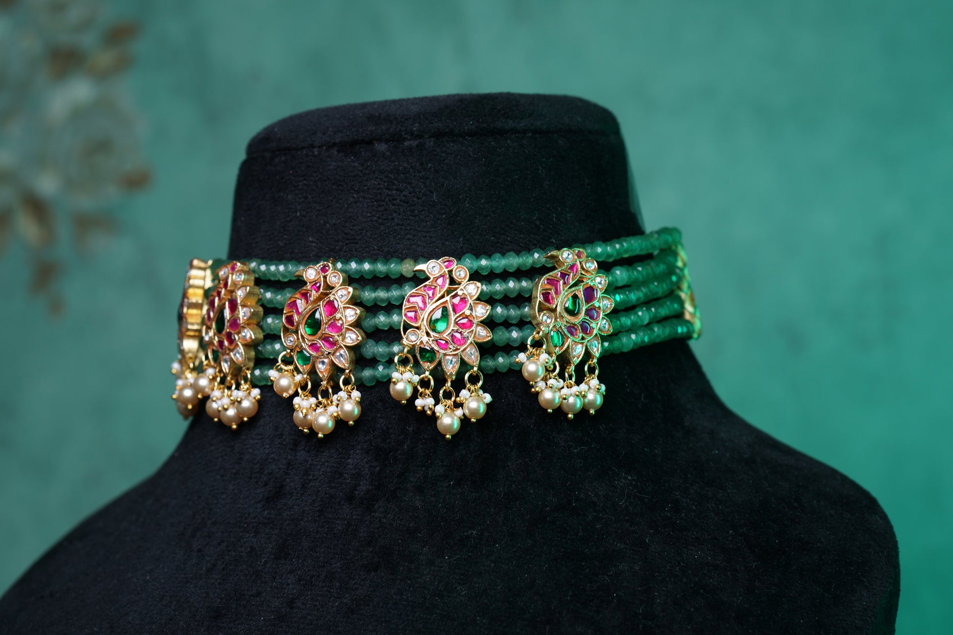 Kundan Choker (4-8021)(K)(Preorder) - JEWELSTYLE