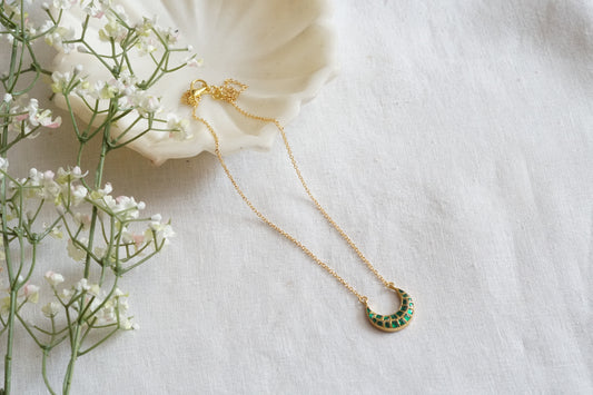 Kundan Pendant( 4-9105)(R) - JEWELSTYLE