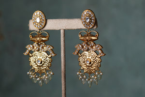 Kundan Earring (1-4370)(R)