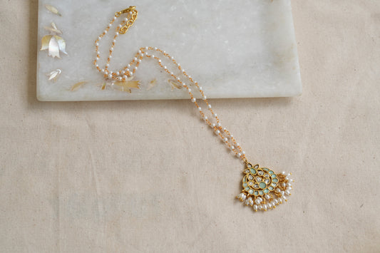 Kundan pendant (4-8054)(R)(OFFER PIECE) - JEWELSTYLE
