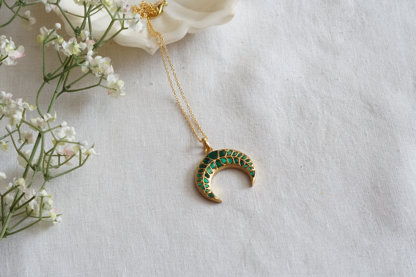 Kundan Pendant (4-9101)(R) - JEWELSTYLE