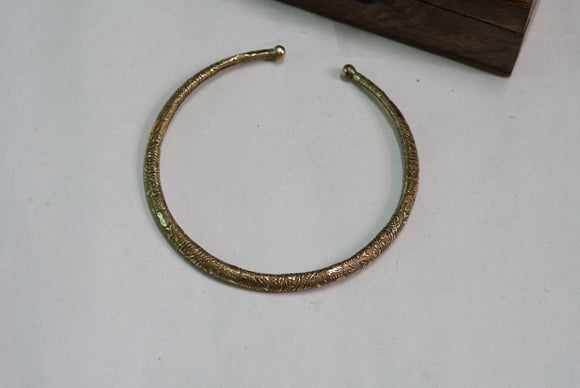 Oxidised Hasli Necklace (4-7209)