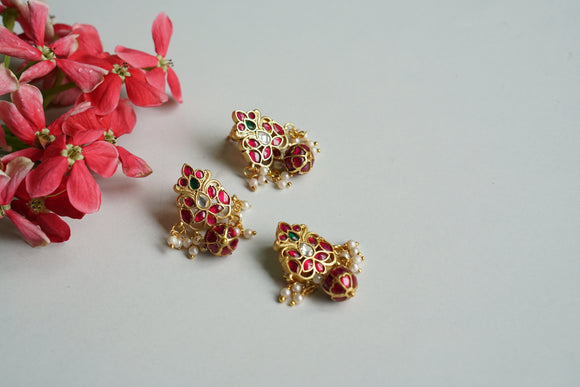 kundan Pendant set (4-8205)(Ak)