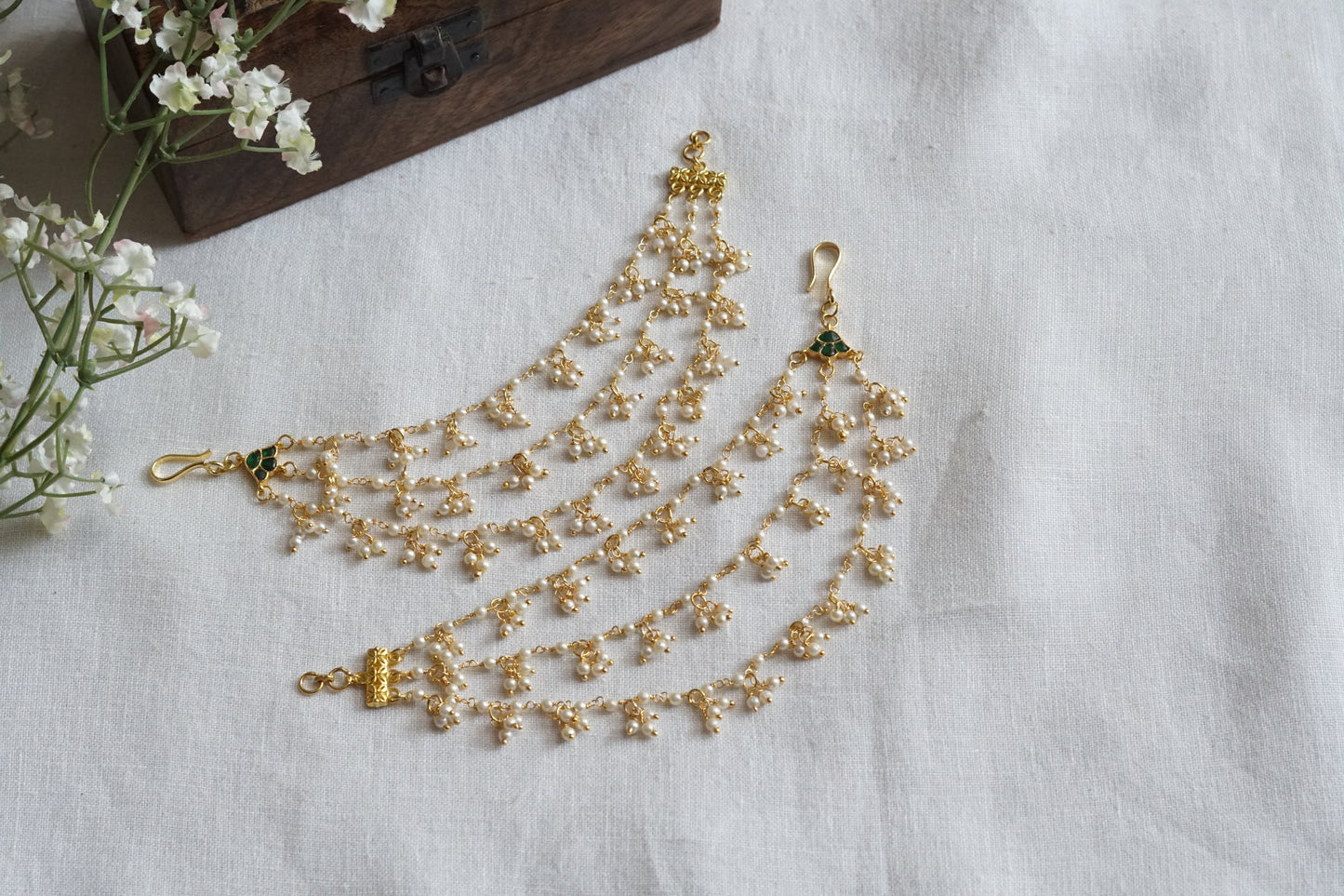 Kundan Earchain(9-380)