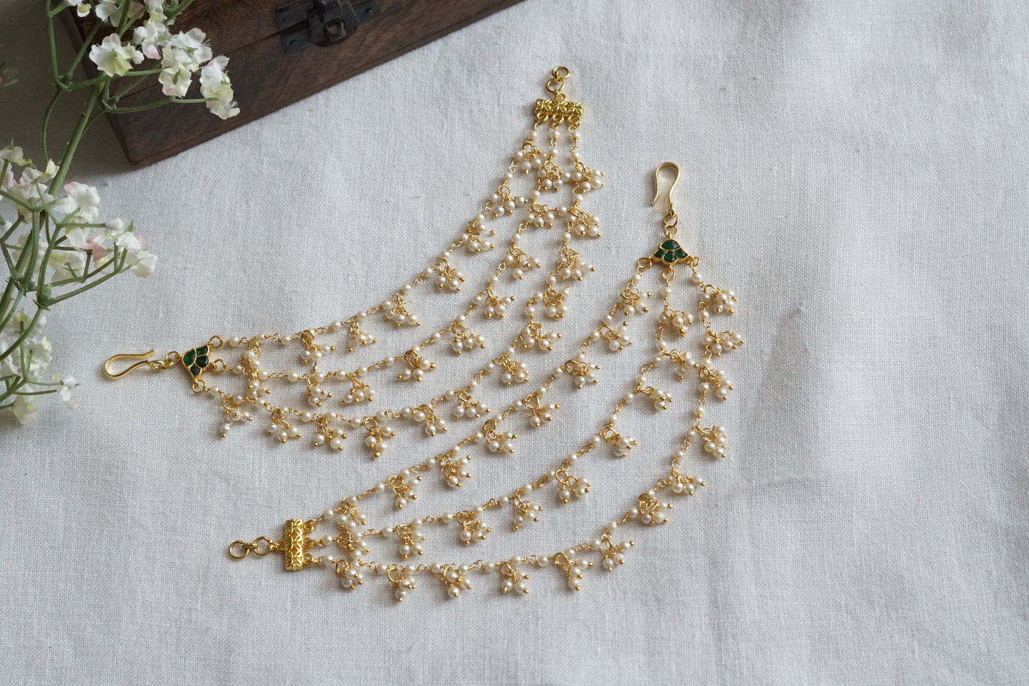 Kundan Earchain(9-380)