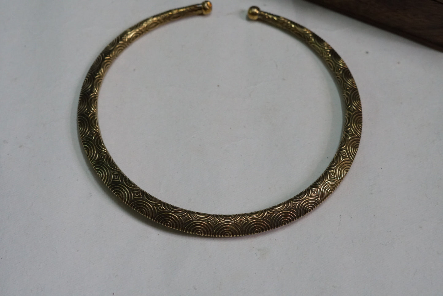 Oxidised Hasli Necklace (4-7208)