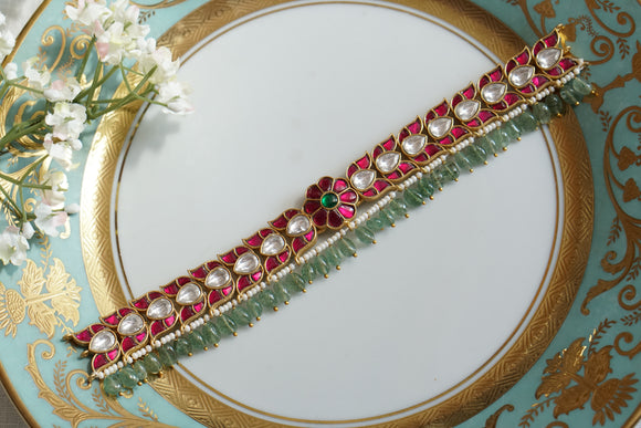 Kundan choker (4-8536)(K)