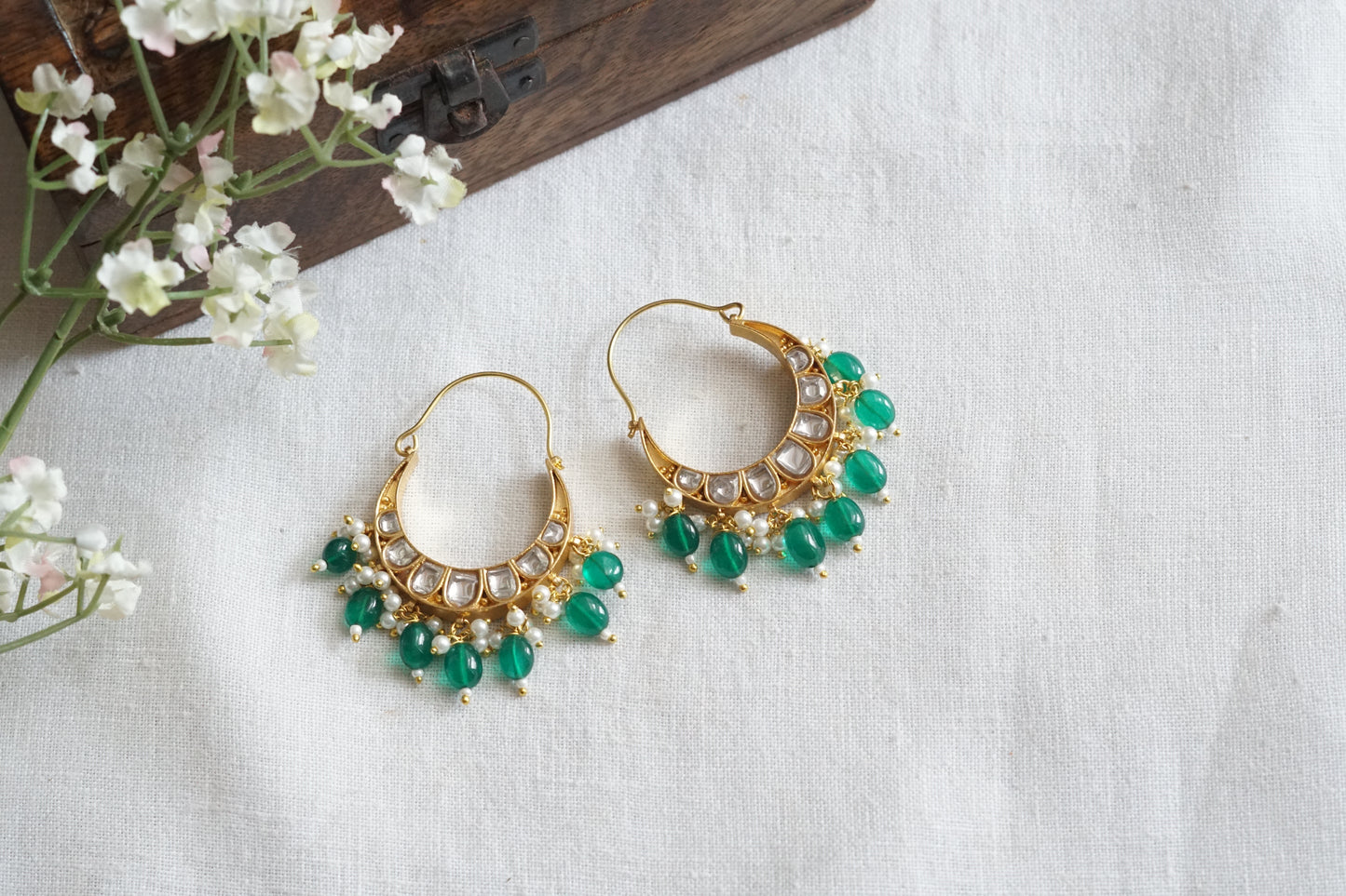Reversible Kundan Bali (1-5149)(R) - JEWELSTYLE