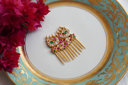 Kundan Hairpin (5-1403)(K)(Preorder)
