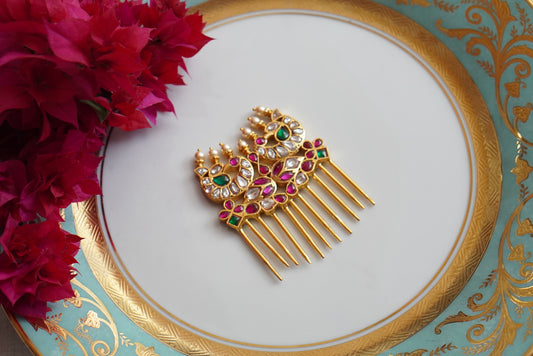 Kundan Hairpin (5-1403)(K)(Preorder)