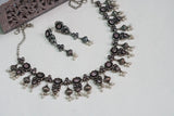 Oxidised Necklace set (4-7211)