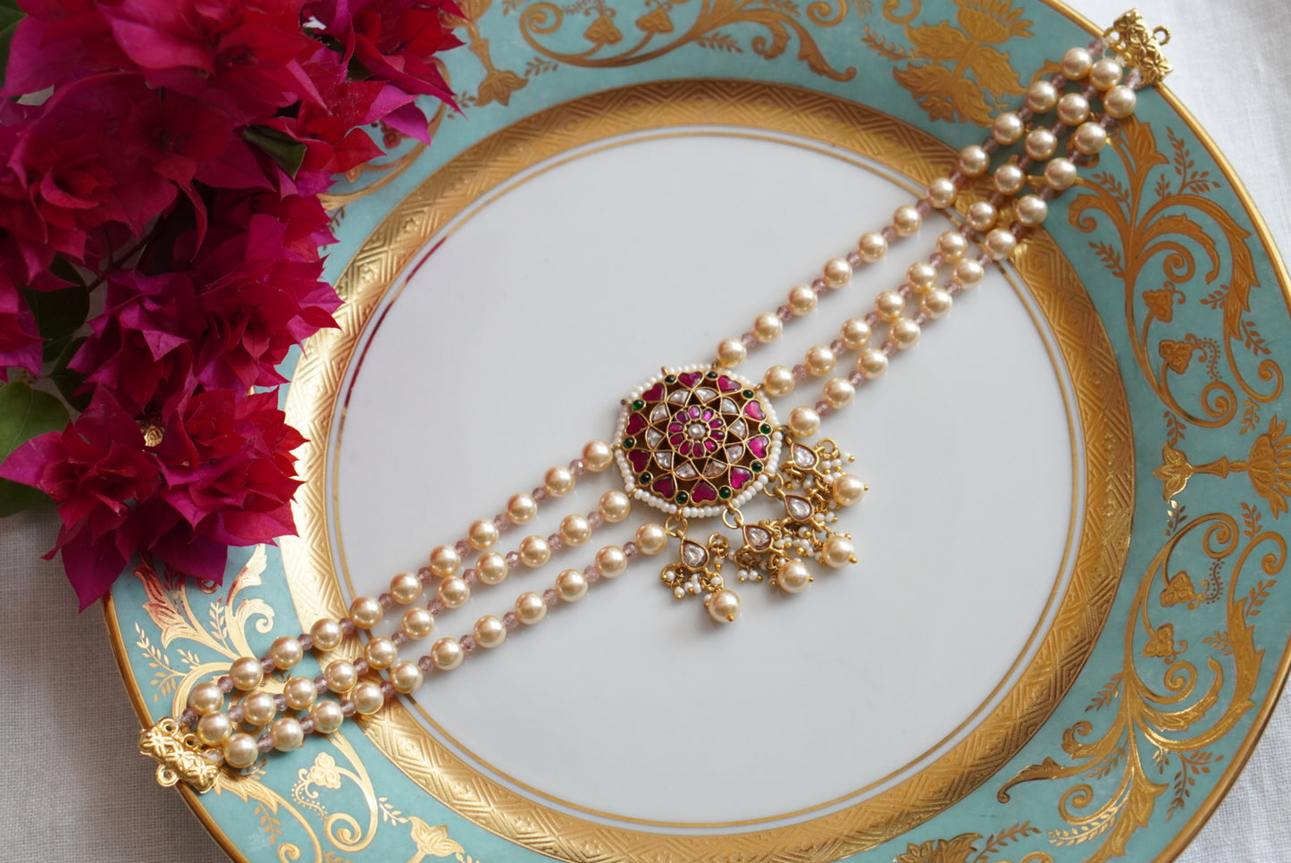 Kundan Choker (4-7794) (K)(PREORDER)