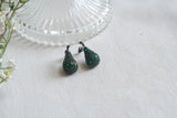 Green stone Studs (1-5180)(from turkey) - JEWELSTYLE