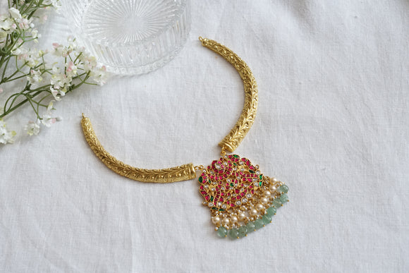 kundan necklace  (4-8533)(K)