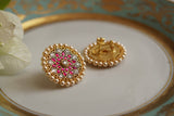 Kundan  Studs (1-4214)(k)