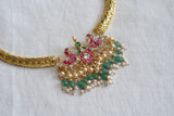 Kundan hasli necklace (4-8534)(K)