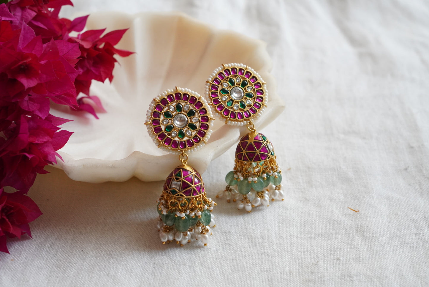 Kundan Jhumki  (1-4093)(K)(PREORDER)