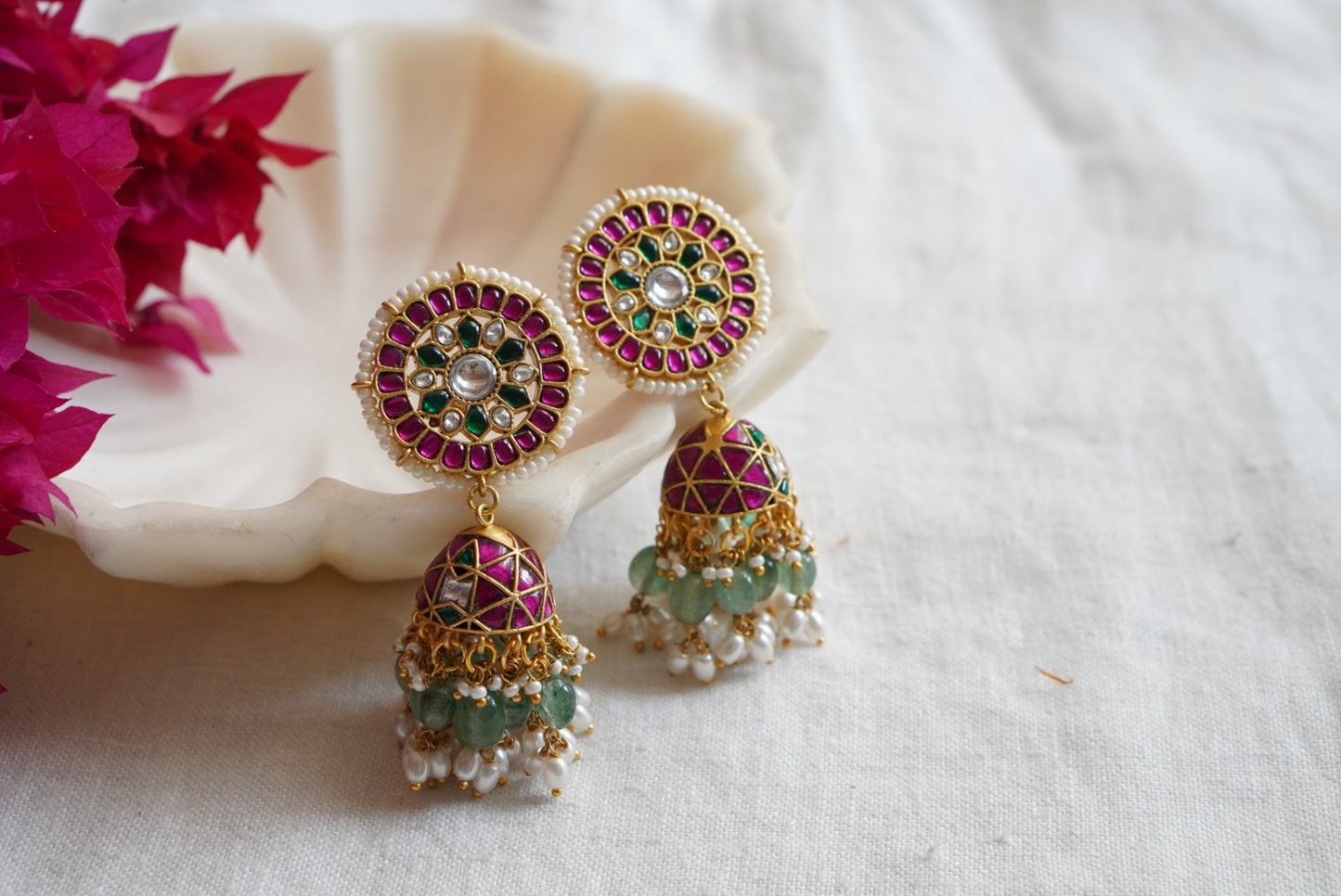 Kundan Jhumki  (1-4093)(K)(PREORDER)