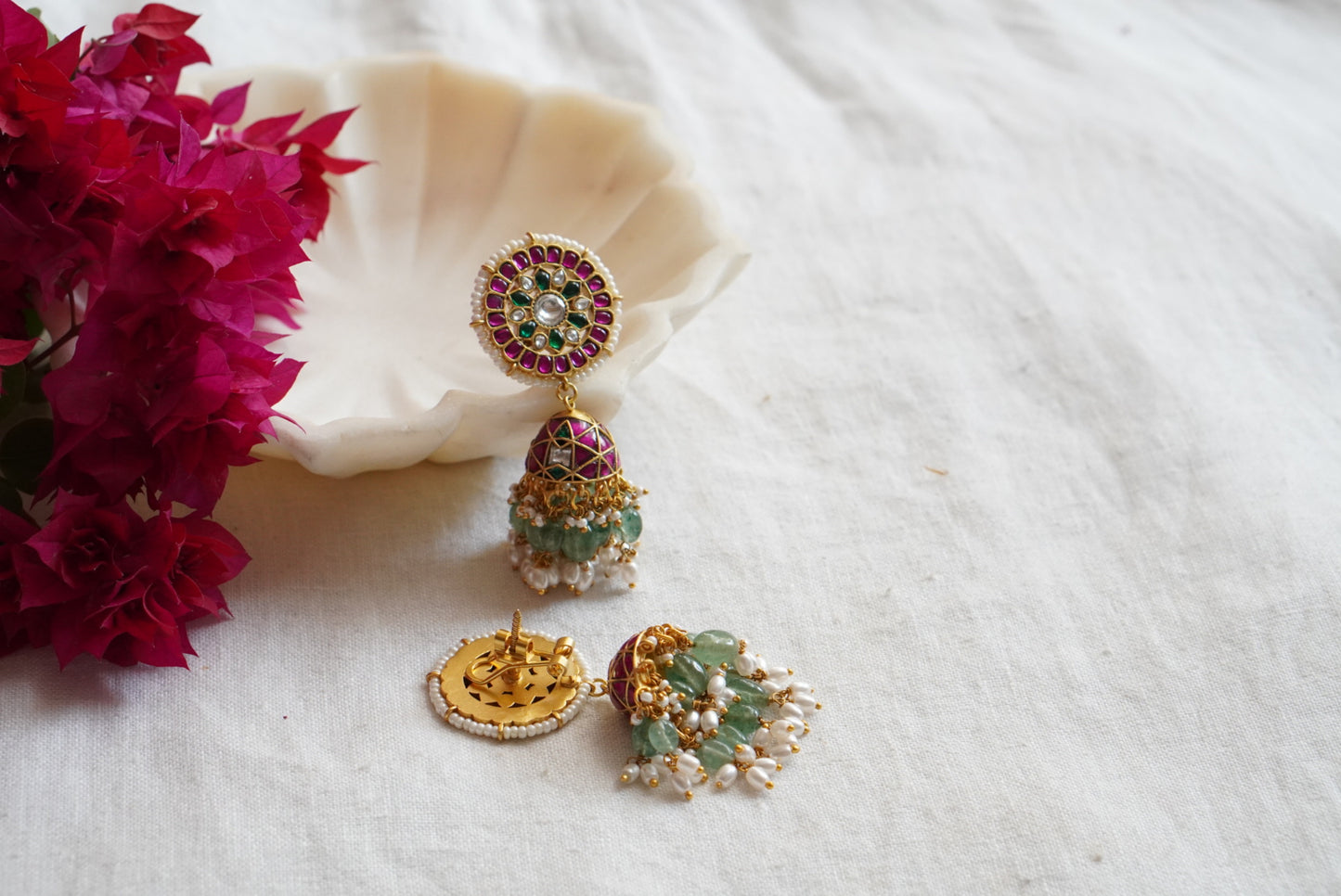 Kundan Jhumki  (1-4093)(K)(PREORDER)