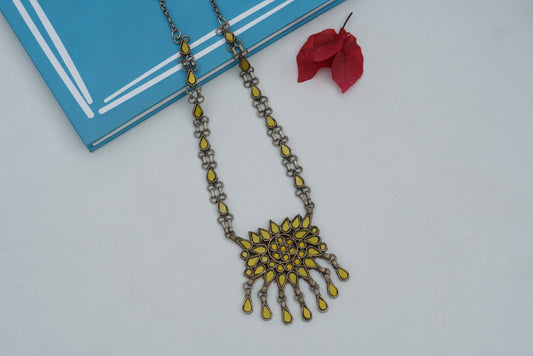 Oxidised Necklace (4-6513)
