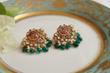 Kundan Earrings (1-4217)(AK)