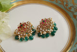 Kundan Earrings (1-4217)(AK)