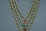 Kundan 3 line ranihaar necklace (4-8541)(S)
