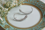 AD stone Earcuff Earrings (1-5173)(from turkey) - JEWELSTYLE