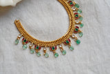 Lotus Kundan Necklace  (4-7801) (K)